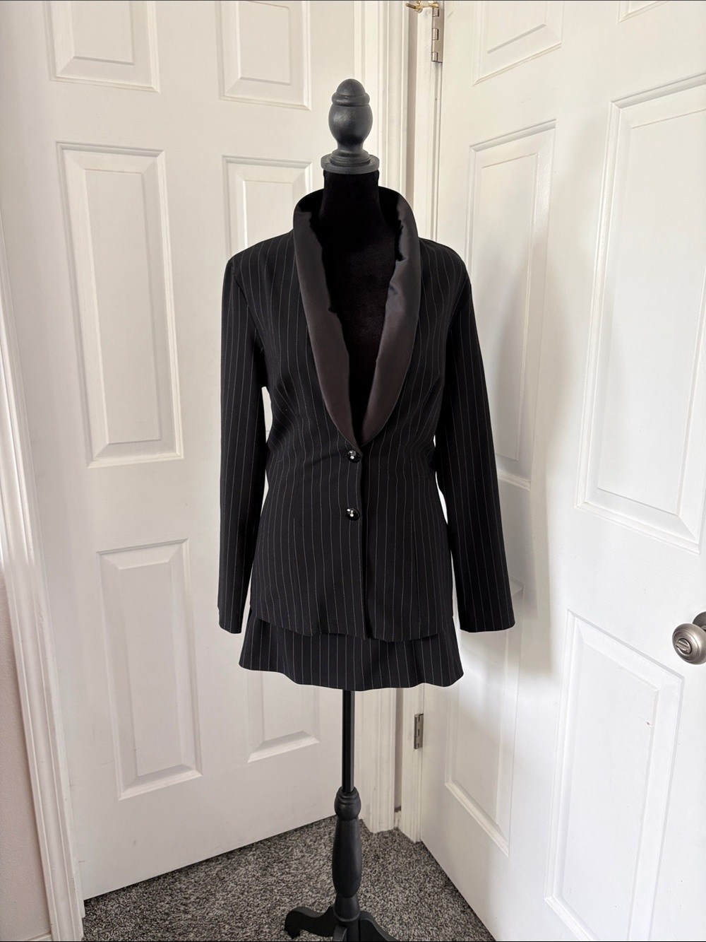 Frederick's of Hollywood Vintage Y2k Blazer and Mini Skirt Set